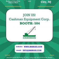 IPF 2022 - Cashman Equipment Corp. Team at Booth 504  